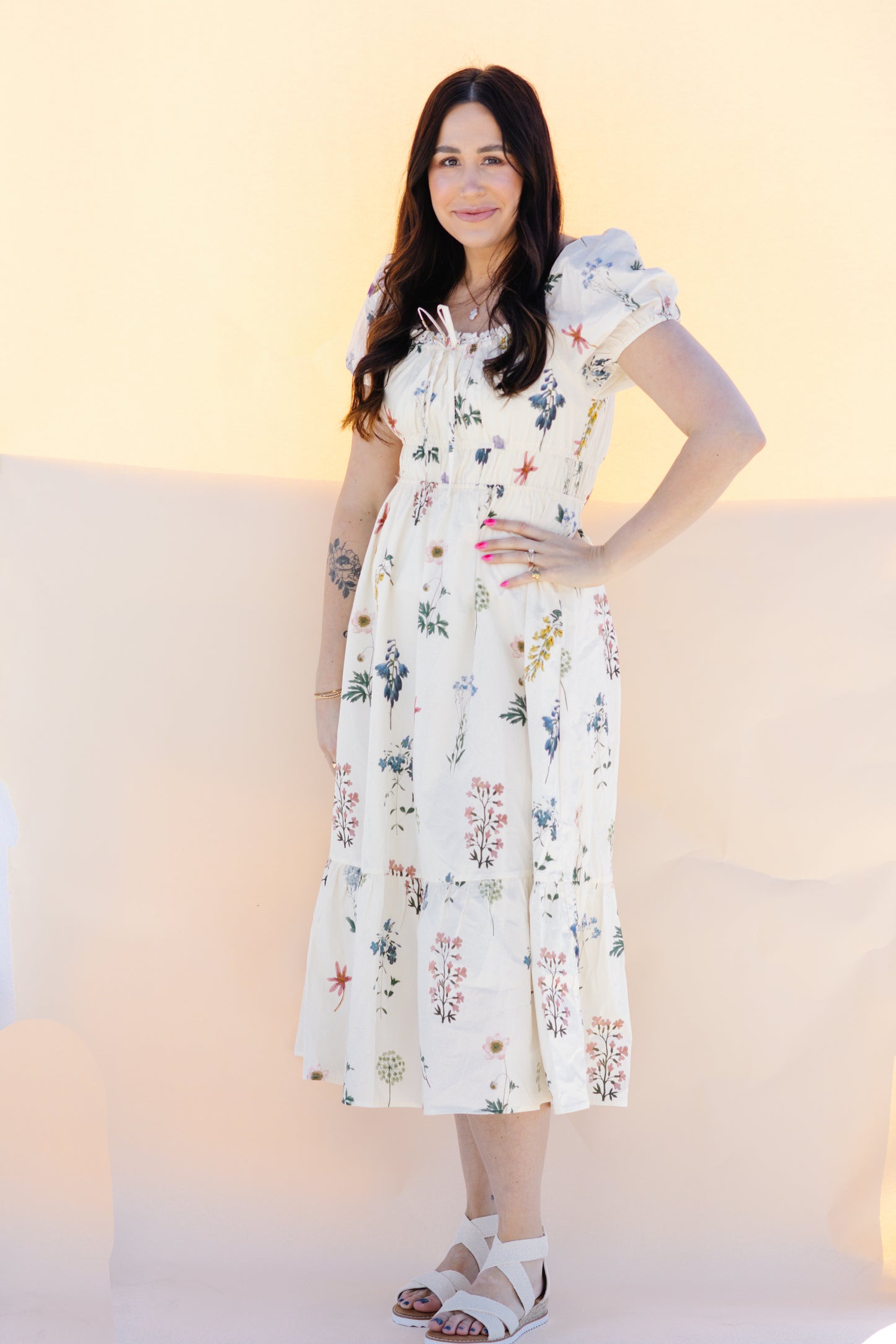 Ivory Wildflower Dress