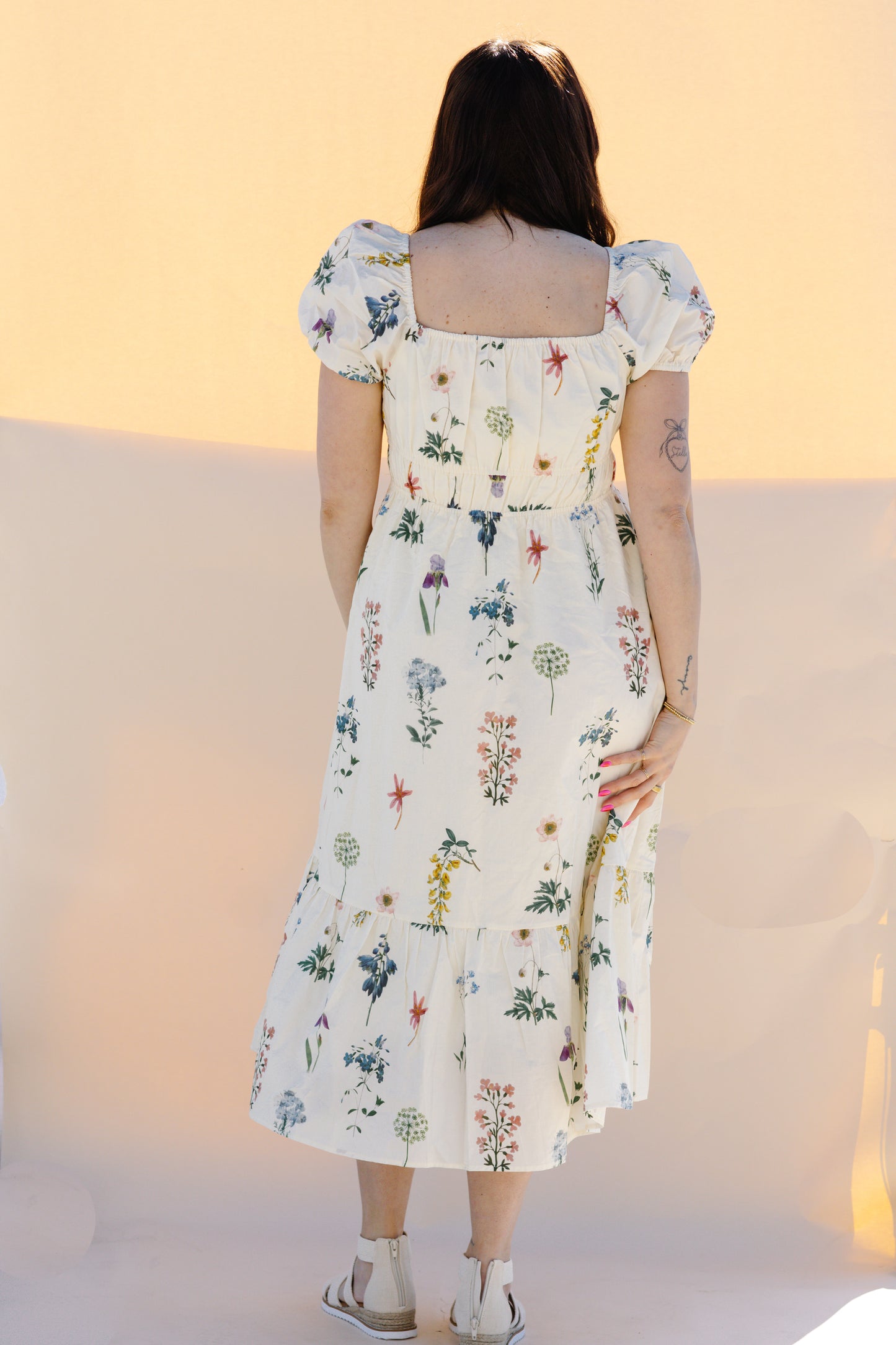 Ivory Wildflower Dress