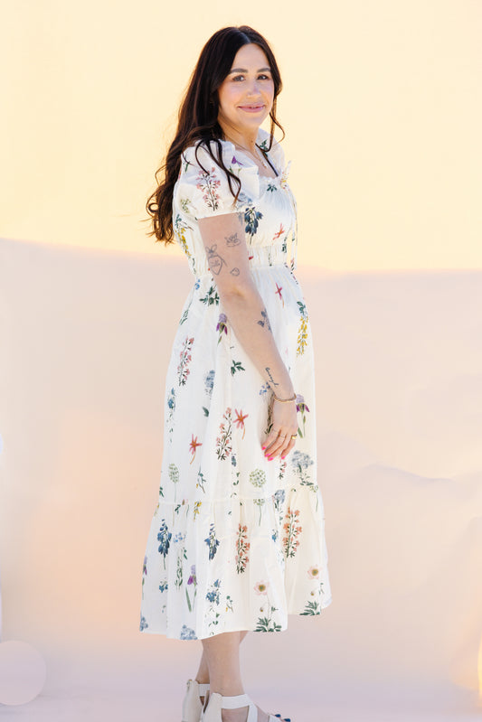 Ivory Wildflower Dress