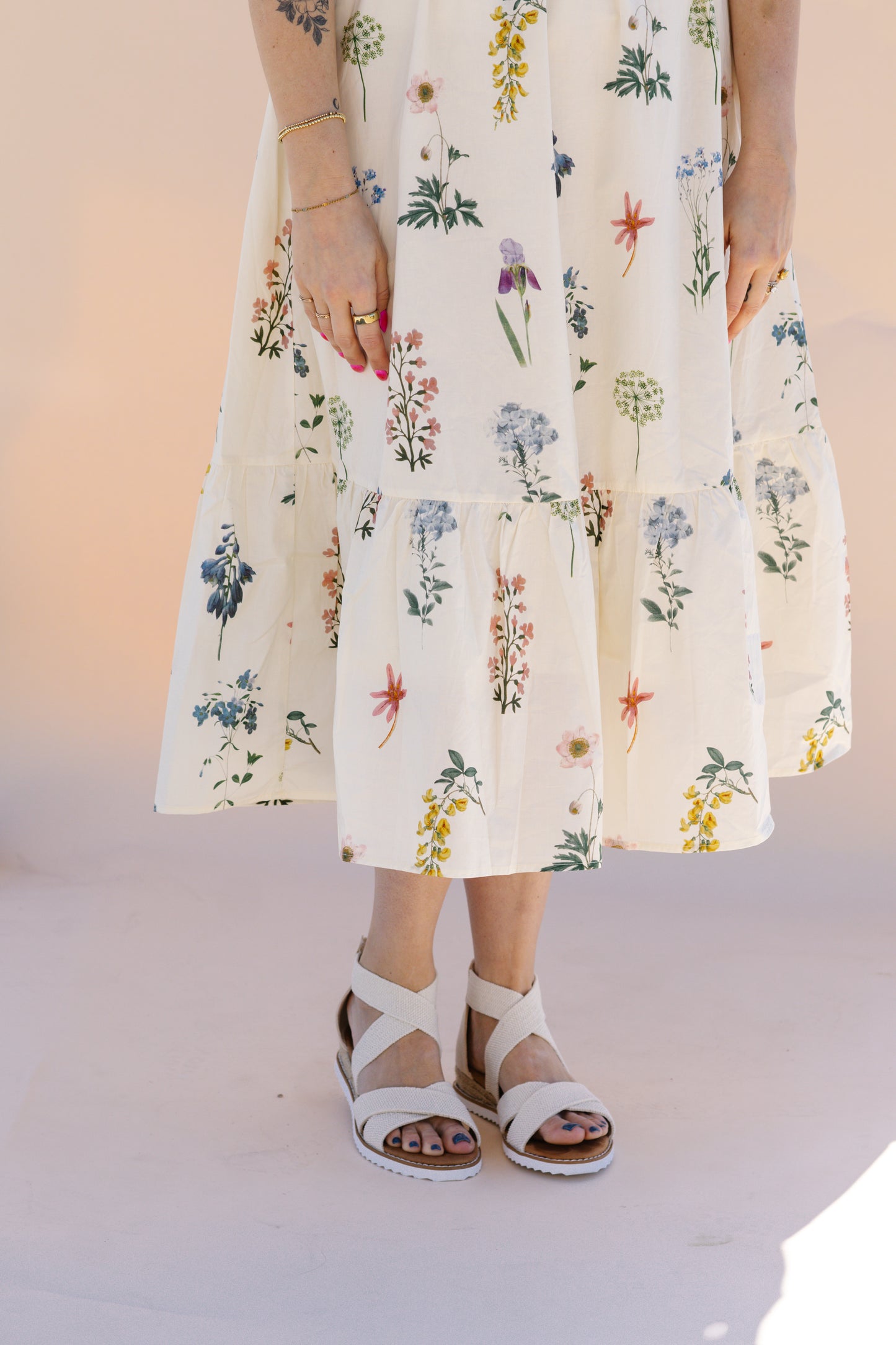 Ivory Wildflower Dress