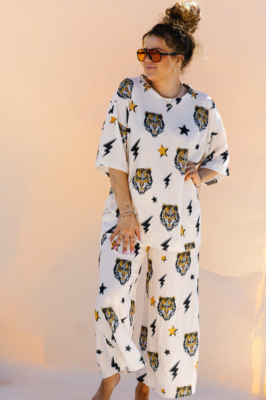 Eye Of The Tiger Lounge Set