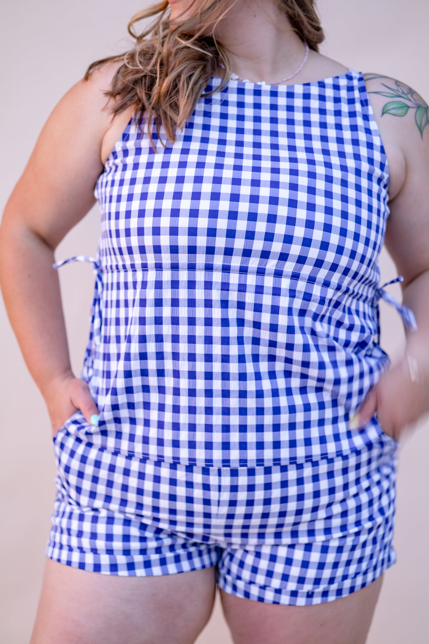 Gingham Short Set